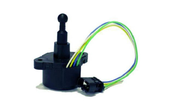Adjusting motor, headlight height adjustment