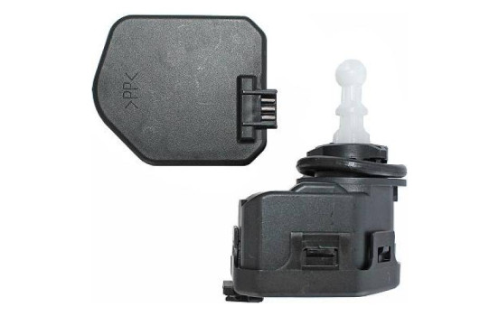 Adjusting motor, headlight height adjustment
