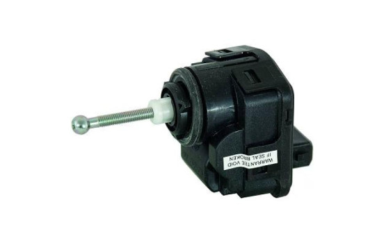 Adjusting motor, headlight height adjustment