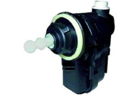 Adjusting motor, headlight height adjustment