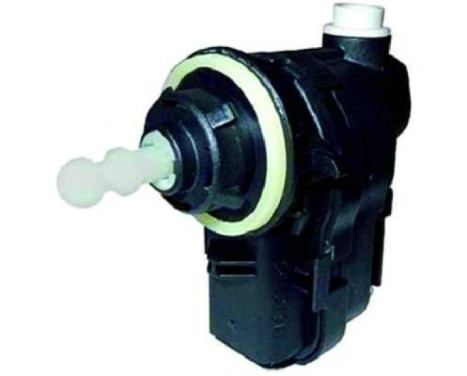 Adjusting motor, headlight height adjustment