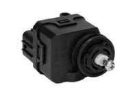 Adjusting motor, headlight height adjustment