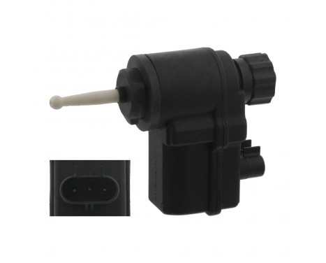 Control, headlight range adjustment 04701 FEBI
