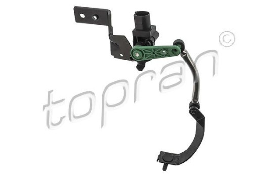 sensor, headlamp levelling adjustment element