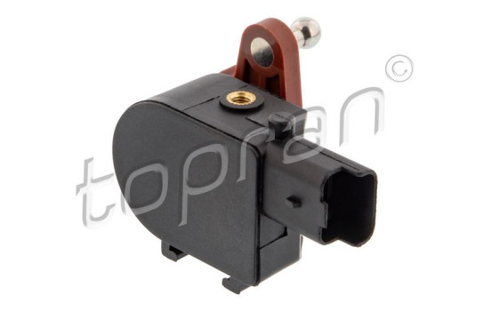 sensor, headlamp levelling adjustment element