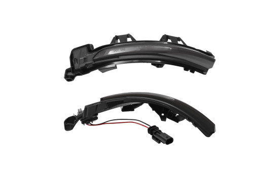 AutoStyle Set LED Side Mirror Turn Signals suitable for Volvo various models 2016- - Smoke Gray, Image 5