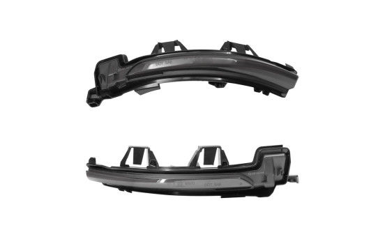 AutoStyle Set LED Side Mirror Turn Signals suitable for Volvo various models 2016- - Smoke Gray, Image 6