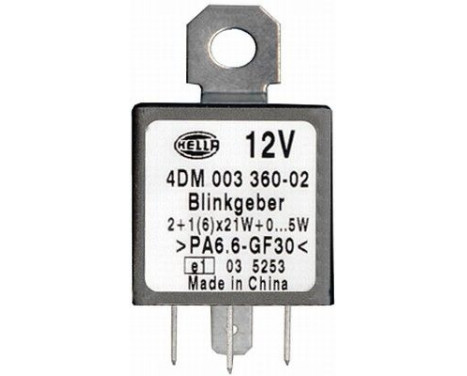 Flasher Unit 4DM 003 360-027 Hella