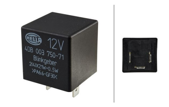 Flashing light relay 4DB 003 750-711 Hella