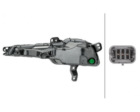 Indicator 2BA 013 163-021 Hella, Image 2
