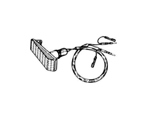 Left/right side indicator until '97 BLANC 3030913 Van Wezel, Image 2