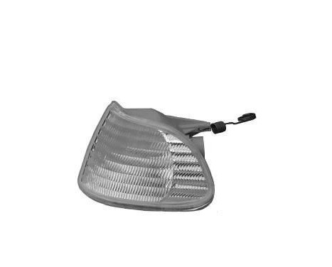 Right front turn signal 2/92+ WHITE 1878906 Van Wezel, Image 2