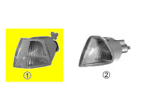 Right front turn signal until '99 0945906 Van Wezel