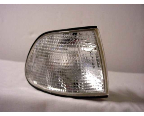 Right front turn signal up to '99 WHITE including BULB HOLDER 0650906 Van Wezel, Image 2