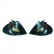 Set Front Turn Signal Lights suitable for BMW 3-Series E46 Sedan/Touring 1998-2001 - Smoke, Thumbnail 2