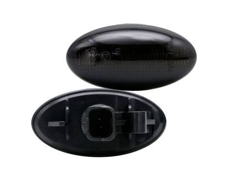Set LED Side Indicator Lights suitable for Toyota Aygo 2005-2014 & 2014- / Proace 2013- - Smoke Gray - inc, Image 2