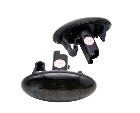 Set LED Side Indicator Lights suitable for Toyota Aygo 2005-2014 & 2014- / Proace 2013- - Smoke Gray - inc, Image 3