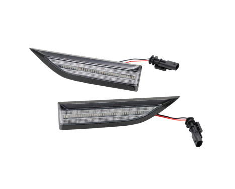 Set LED side indicators suitable for Volkswagen Transporter T6 2015- - White - incl. DRL, Image 5