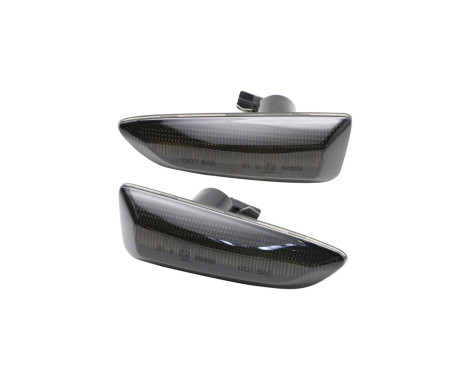 Set LED Side Turn Signals suitable for - suitable for Opel Miscellaneous - Smoke - incl. Dynamic Running Light, Image 2