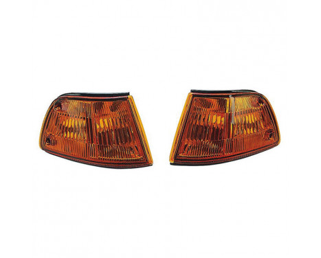 Set of Front Turn Signal Lights suitable for Honda Civic 1988-1990 - Amber