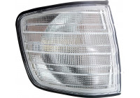 Set of front turn signals suitable for Mercedes-Benz W126 Coupe 1980-1991 - White