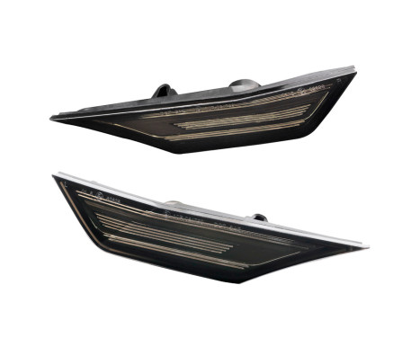 Set of LED Side Indicator Lights suitable for Honda Civic X 2016-2022 - Smoke Gray - incl. Dynamic Running Li, Image 2