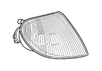 Side indicator for exterior mirror left up to '03 BERLINGO 0903905 Van Wezel