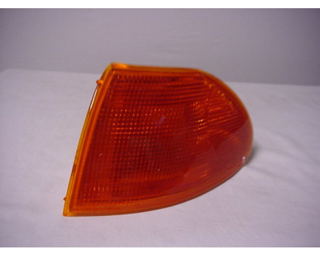 Side indicator light for left exterior mirror -9/94 ORANGE including BULB HOLDER 3734901 Van Wezel