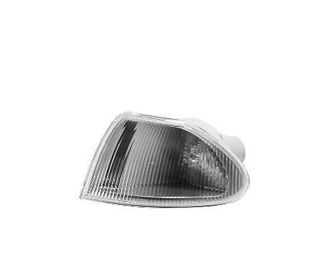 Side indicator light for left exterior mirror -9/94 WHITE including BULB HOLDER 3734905 Van Wezel