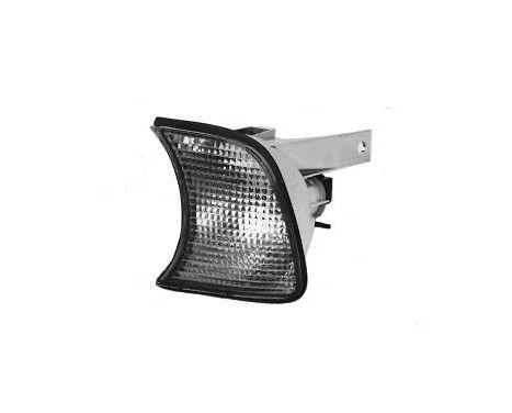 Side indicator light for left exterior mirror SMOKED 0635909 Van Wezel