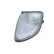 Side indicator light for outside mirror left 3/94+ WHITE 3035905 Van Wezel, Thumbnail 3
