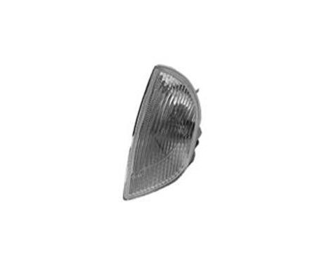 Side indicator light for outside mirror left from '01 WHITE including BULB HOLDER 1602905 Van Wezel