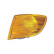 Side indicator light for outside mirror left ORANGE including BULB HOLDER 3078901 Van Wezel
