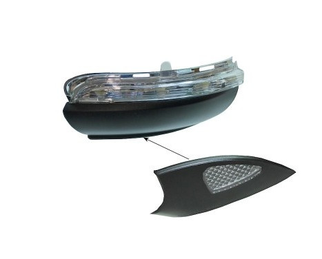Side indicator light for outside mirror left With bottom light 5863917 Van Wezel
