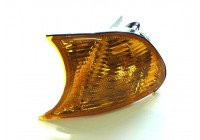 Side turn signal for left exterior mirror up to '02 WHITE including BULB HOLDER 0647905 Van Wezel