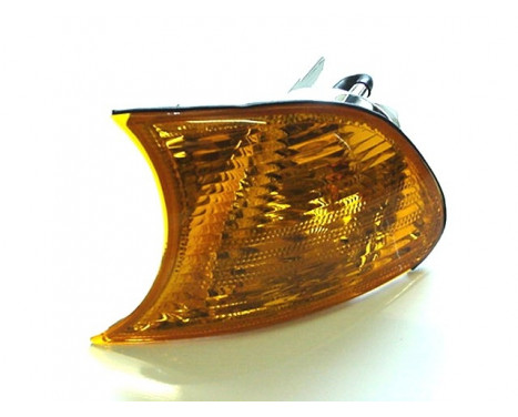 Side turn signal for left exterior mirror up to '02 WHITE including BULB HOLDER 0647905 Van Wezel