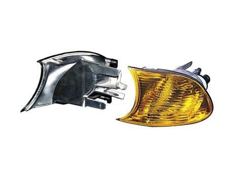 Side turn signal for outside mirror left up to '02 ORANGE 0647903 Van Wezel, Image 4