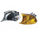 Side turn signal for outside mirror left up to '02 ORANGE 0647903 Van Wezel, Thumbnail 4