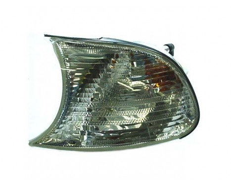 Side turn signal for outside mirror left up to '02 WHITE without BULB HOLDER 0647907 Van Wezel, Image 3