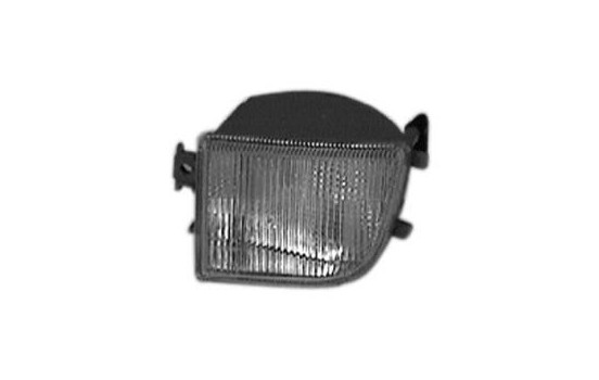 Side turn signal for outside mirror left WHITE + BULB HOLD. 5835907 Van Wezel
