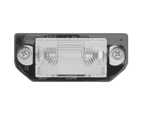 License plate lamp