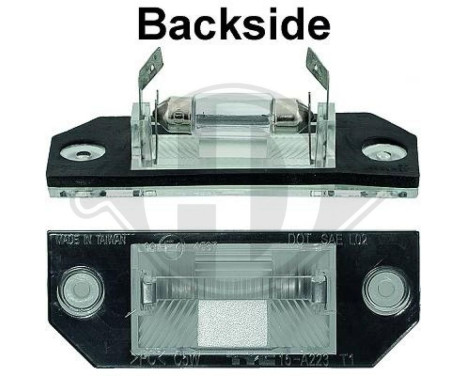 License plate lamp, Image 2