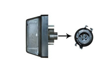 Number Plate Light 2813919 Van Wezel