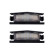 Set LED License Plate Lights suitable for Mazda 2 HB (DJ/DL) 2014-2022 & MX-5 (ND) 2015-2022 DL MAN02 AutoStyle