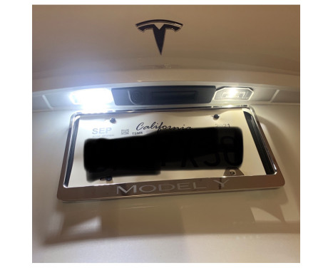 Set of ready-made LED license plate lighting suitable for Tesla Model 3 2017- & Model Y 2020- (High Outp DL TSN01 AutoStyle, Image 6
