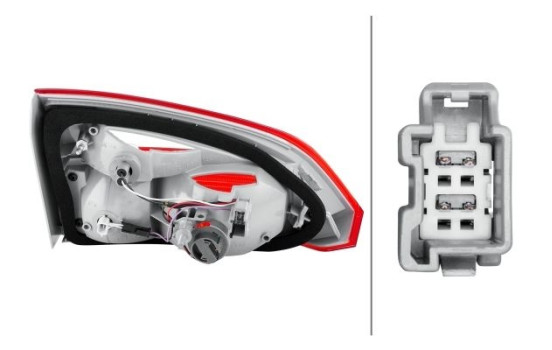 Combination Rearlight 2TP 354 995-141 Hella, Image 3