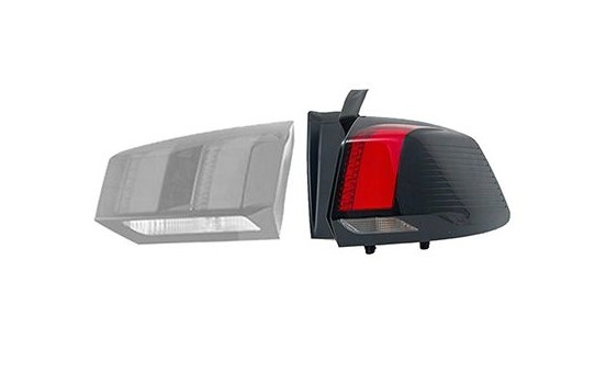 Combination Rearlight 4007922 Van Wezel