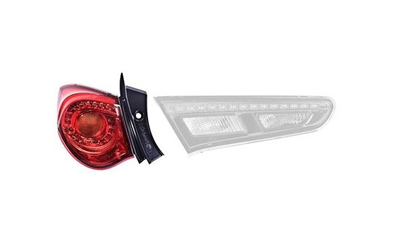 Combination Tail Light 0113931 Van Wezel