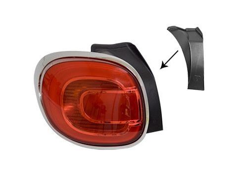 Combination Tail Light 1609923 Van Wezel