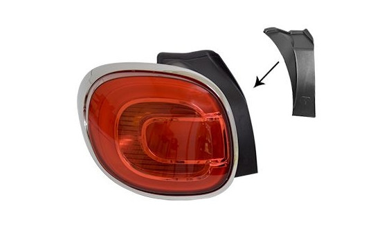 Combination Tail Light 1609923 Van Wezel